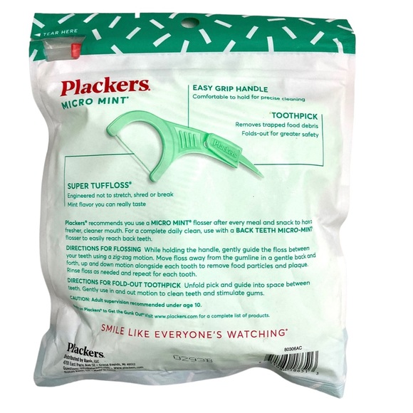 Plackets Micro Mint Value Size 150 Dental Flossers. - Picture 2 of 4